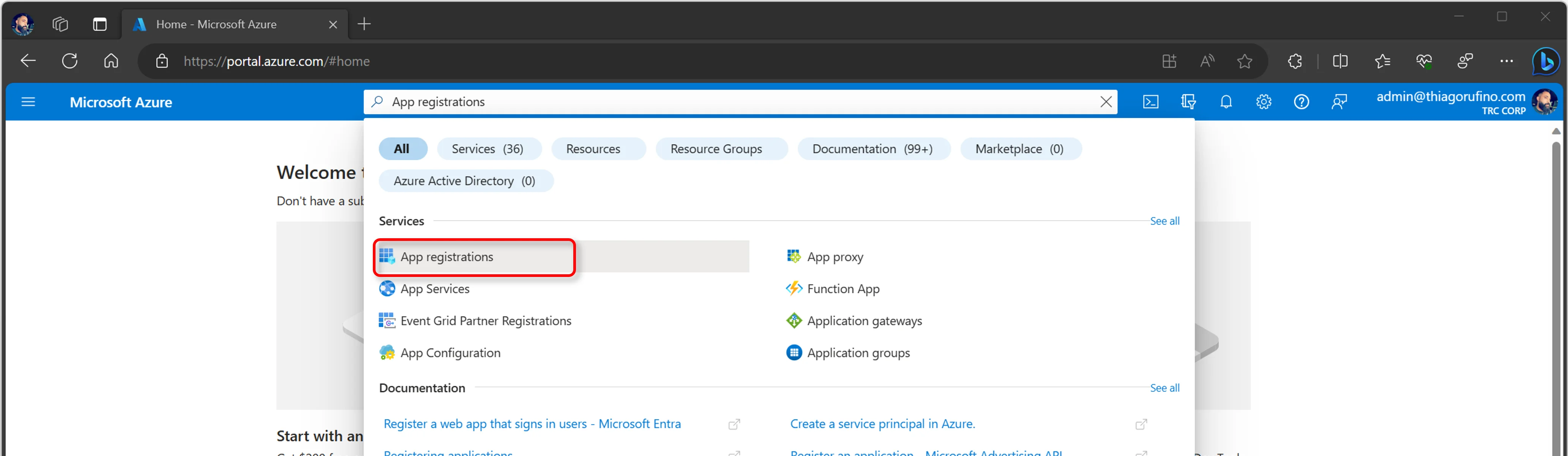 Como registrar um App no Entra ID para acessar o Microsoft Graph