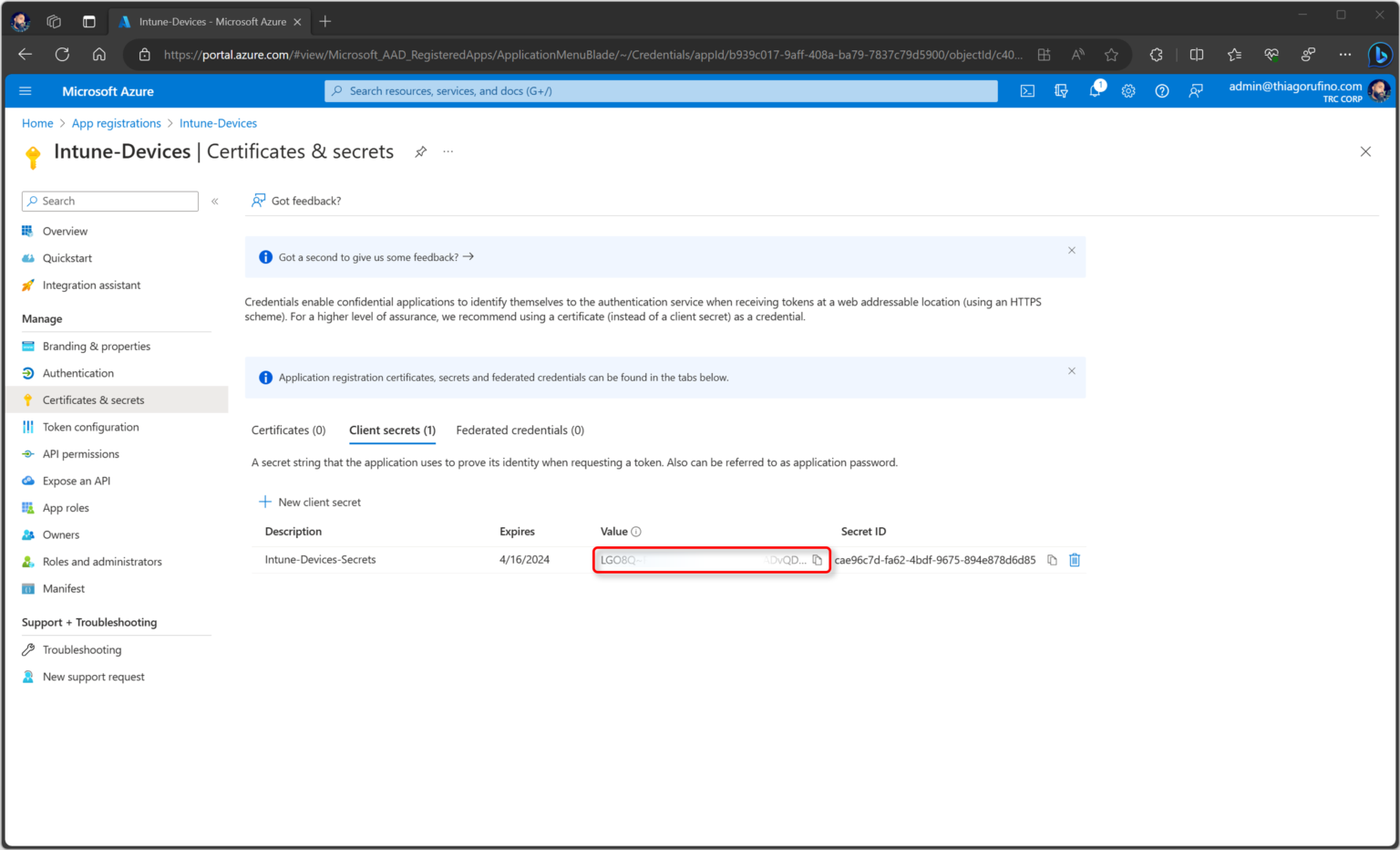 Como registrar um App no Entra ID para acessar o Microsoft Graph via ...